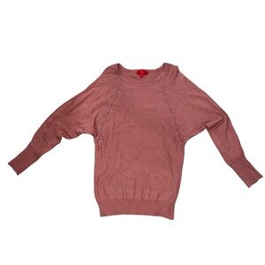 Pink JLo Sweater with Stud Details